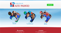 Desktop Screenshot of colegioaltopadrao.com